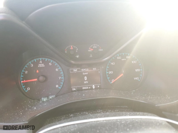 2017 Chevrolet Colorado 2WD WT with VIN 1GCGSBEN2H1238852, listed as a Copart auction lot 74848984 with 85,626 mi miles and Salvage Title. Bid and sale history available at carsss.com. Image 9.