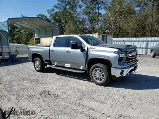 2024 Chevrolet Silverado 2500HD LTZ with VIN 1GC4YPE7XRF307632, listed as a Copart auction lot 77351464 with 5,452 mi miles and Salvage Title. Bid and sale history available at carsss.com. Image 11.