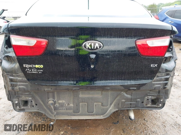 2013 Kia Rio EX with VIN KNADN4A3XD6239977, listed as a IAAI auction lot 42265924 with 117,114 mi miles and . Bid and sale history available at DreamBid. Image 6.