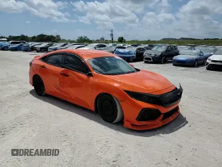 2019 Honda Civic LX with VIN 19XFC2F66KE039629, listed as a Copart auction lot 53804395 with 85,589 mi miles and Non Repairable. Bid and sale history available at DreamBid. Image 13.