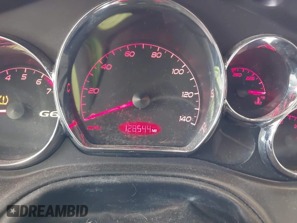 2008 Pontiac G6 GT with VIN 1G2ZH36N684120978, listed as a IAAI auction lot 42683582 with 128,544 mi miles and . Bid and sale history available at DreamBid. Image 16.