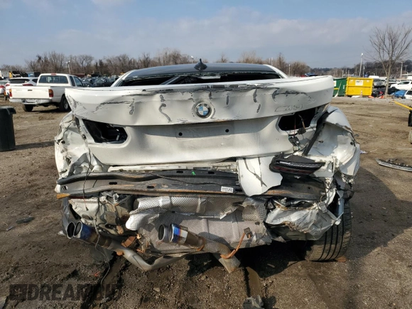 2015 BMW M3 with VIN WBS3C9C51FJ276344, listed as a Copart auction lot 43213995 with Not provided miles and Salvage title. Bid and sale history available at DreamBid. Image 6.