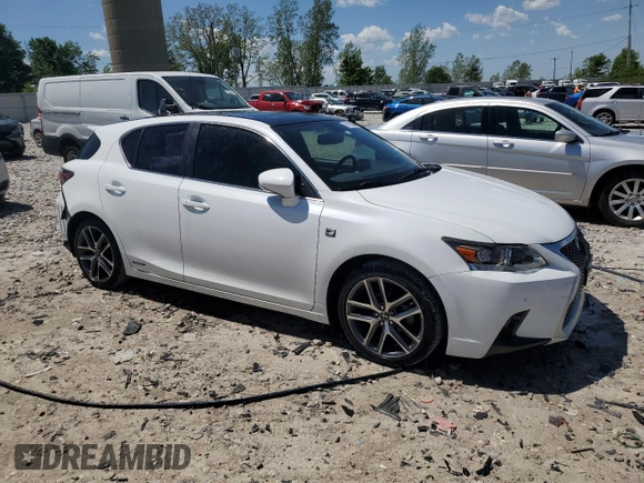 2015 Lexus CT 200h z VIN JTHKD5BH3F2229846, wystawiony jako Copart lot #57271885 z przebiegiem 106 509 mil mil oraz Tytuł czysty. Historia ofert i sprzedaży dostępna na DreamBid. Obrazek 4.