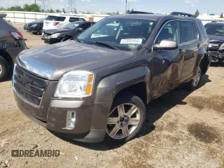 2010 GMC Terrain SLE-2 with VIN 2CTFLDEY4A6267324, listed as a Copart auction lot 57885464 with 136,137 mi miles and Salvage Title. Bid and sale history available at carsss.com. Image 1.