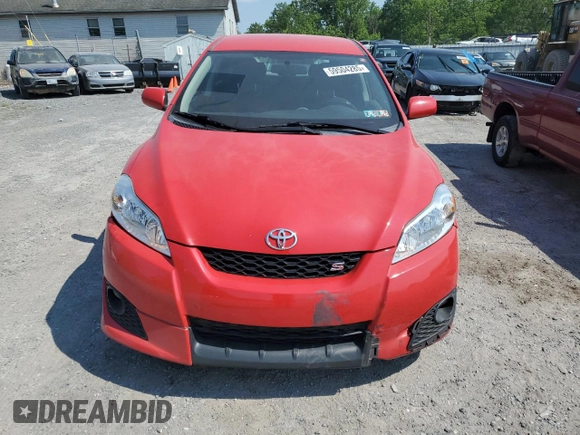 2010 Toyota Matrix S with VIN 2T1LE4EE3AC014668, listed as a Copart auction lot 59504285 with 80,168 mi miles and Salvage title. Bid and sale history available at DreamBid. Image 5.