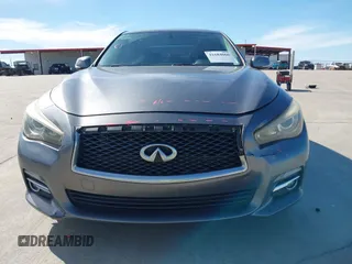 2015 Infiniti Q50 Premium with VIN JN1BV7AP0FM355933, listed as a IAAI auction lot 41684066 with 116,230 mi miles and . Bid and sale history available at DreamBid. Image 13.