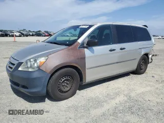 2006 Honda Odyssey LX with VIN 5FNRL38256B099799, listed as a Copart auction lot 53571745 with 287,595 mi miles and Salvage Title. Bid and sale history available at carsss.com. Image 1.