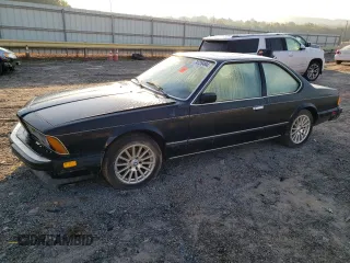 1987 BMW 6 Series 635CSi with VIN WBAEC8401H3265362, listed as a Copart auction lot 74726494 with 148,470 mi miles and Salvage Title. Bid and sale history available at carsss.com. Image 1.