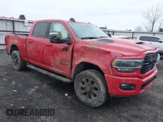 2024 Ram 2500 Laramie with VIN 3C6UR5FJ0RG146306, listed as a IAAI auction lot 41300003 with 28,737 mi miles. Bid and sale history available at carsss.com. Image 1.