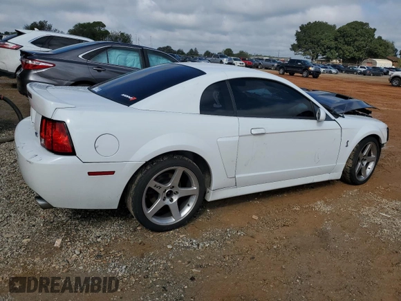 2003 Ford Mustang SVT Cobra with VIN 1FAFP48Y33F397086, listed as a Copart auction lot 73212754 with 150,184 mi miles and Salvage Title. Bid and sale history available at carsss.com. Image 3.