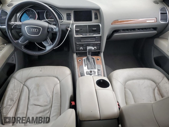 2015 Audi Q7 3.0T Vorsprung Edition with VIN WA1WGCFE4FD030219, listed as a Copart auction lot 54397695 with 122,123 mi miles and Clean Title. Bid and sale history available at carsss.com. Image 8.