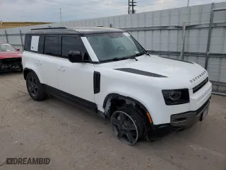 2023 Land Rover Defender X-Dynamic SE with VIN SALE27EU2P2121124, listed as a Copart auction lot 71235184 with 13,294 mi miles and Salvage Title. Bid and sale history available at carsss.com. Image 4.