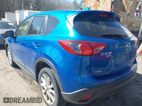 2013 Mazda CX-5 Grand Touring with VIN JM3KE4DE8D0151348, listed as a IAAI auction lot 41804074 with 145,120 mi miles. Bid and sale history available at carsss.com. Image 3.