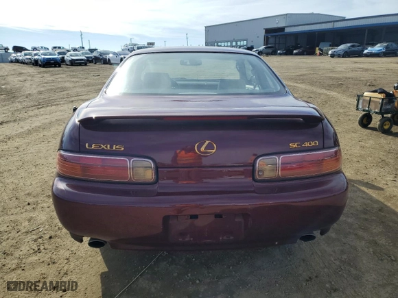 1997 Lexus SC 400 Luxury Sport Cpe with VIN JT8CH32Y8V0053528, listed as a Copart auction lot 87442544 with NaN miles and Salvage Title. Bid and sale history available at carsss.com. Image 6.