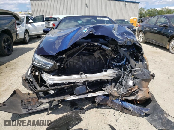 2022 BMW 8 Series 840i with VIN WBADZ2C09NCJ99129, listed as a Copart auction lot 58639014 with 26,194 mi miles and Salvage Title. Bid and sale history available at carsss.com. Image 5.