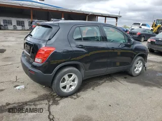 2016 Chevrolet Trax LS with VIN KL7CJNSB7GB631975, listed as a Copart auction lot 47319595 with 80,010 mi miles and Salvage Title. Bid and sale history available at carsss.com. Image 3.