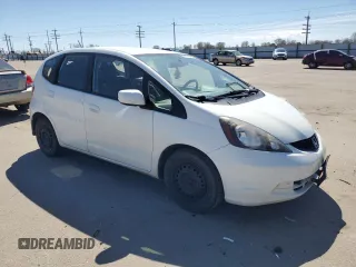 2013 Honda Fit with VIN JHMGE8H35DC015111, listed as a Copart auction lot 50246545 with 117,264 mi miles and Salvage Title. Bid and sale history available at carsss.com. Image 4.
