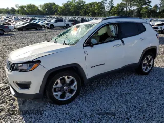 2020 Jeep Compass Limited with VIN 3C4NJCCB0LT154541, listed as a Copart auction lot 55399765 with 116,086 mi miles and Salvage title. Bid and sale history available at DreamBid. Image 1.