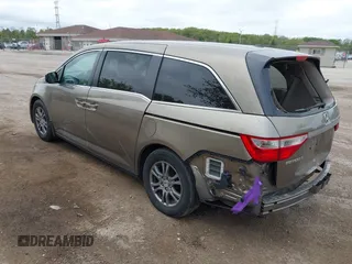 2013 Honda Odyssey EX-L с VIN 5FNRL5H61DB043452, выставлен на аукционе IAAI как лот 42308609 с пробегом 246 866 миль миль и . История ставок и продаж доступна на DreamBid. Изображение 3.