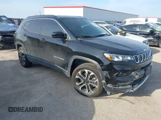 2024 Jeep Compass Limited z VIN 3C4NJDCN3RT579440, wystawiony jako IAAI lot #41899578 z przebiegiem 36 289 mil mil oraz . Historia ofert i sprzedaży dostępna na DreamBid. Obrazek 1.