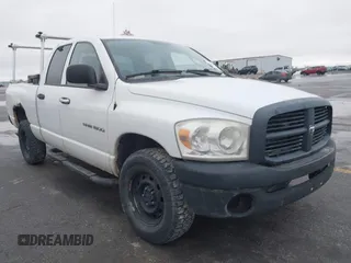 2007 Dodge 1500 ST with VIN 1D7HU18P57J590379, listed as a IAAI auction lot 41753511 with 208,080 mi miles and . Bid and sale history available at DreamBid. Image 1.
