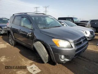 2011 Toyota RAV4 Sport with VIN JTMRF4DV9B5037766, listed as a Copart auction lot 49426945 with 123,514 mi miles and Salvage Title. Bid and sale history available at carsss.com. Image 4.