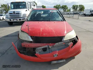2005 Honda Civic Sdn VP with VIN 1HGES16335L027501, listed as a Copart auction lot 51540145 with 197,742 mi miles and Salvage Title. Bid and sale history available at carsss.com. Image 5.