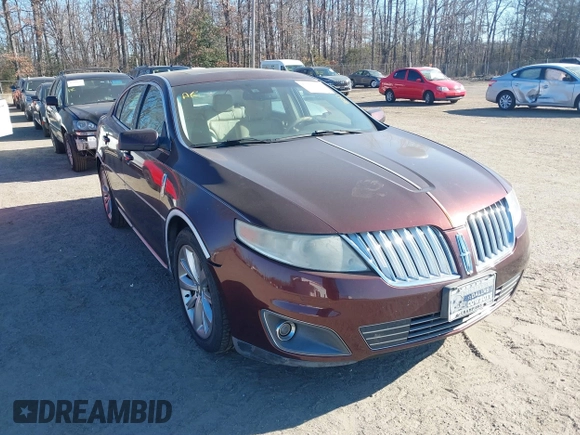 2009 Lincoln MKS with VIN 1LNHM94R19G611417, listed as a IAAI auction lot 41525775 with 198,077 mi miles. Bid and sale history available at carsss.com. Image 1.