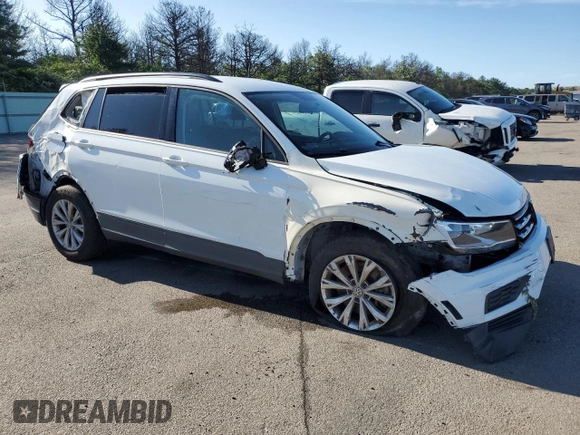 2020 Volkswagen Tiguan S with VIN 3VV1B7AX0LM037667, listed as a Copart auction lot 61649485 with 71,557 mi miles and Salvage title. Bid and sale history available at DreamBid. Image 4.