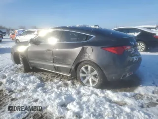 2010 Acura ZDX Tech Pkg with VIN 2HNYB1H46AH502948, listed as a Copart auction lot 87091734 with 107,962 mi miles and Salvage Title. Bid and sale history available at carsss.com. Image 2.