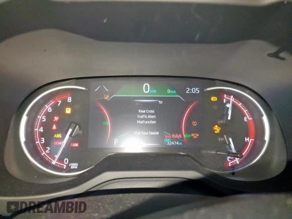 2023 Toyota RAV4 XLE with VIN 2T3W1RFV6PC241776, listed as a Copart auction lot 63755645 with 32,474 mi miles and Salvage title. Bid and sale history available at DreamBid. Image 9.