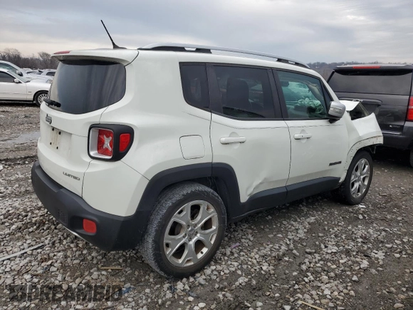 2016 Jeep Renegade Limited with VIN ZACCJADT8GPD70928, listed as a Copart auction lot 86652434 with Not provided miles and Salvage title. Bid and sale history available at DreamBid. Image 3.