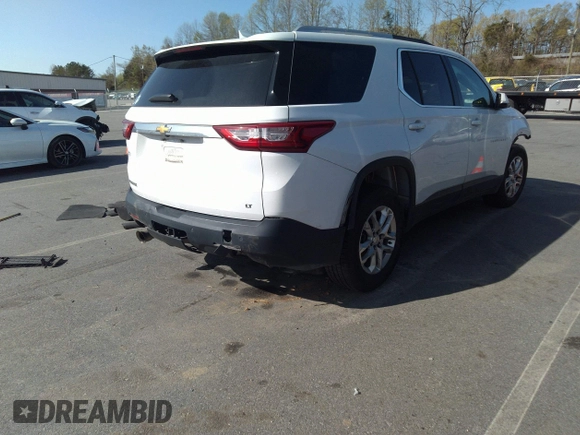 2018 Chevrolet Traverse LT Cloth with VIN 1GNERGKW4JJ185324, listed as a IAAI auction lot 41932090 with 192,785 mi miles. Bid and sale history available at carsss.com. Image 4.