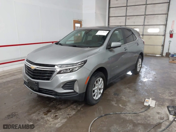 2023 Chevrolet Equinox LT with VIN 3GNAXTEG5PL263872, listed as a IAAI auction lot 41913028 with 109,768 mi miles. Bid and sale history available at carsss.com. Image 2.