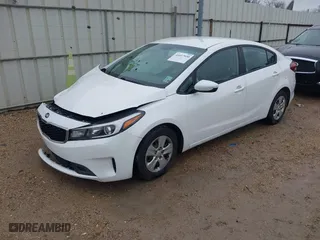 2017 Kia Forte S with VIN 3KPFL4A72HE118607, listed as a IAAI auction lot 41617930 with NaN miles. Bid and sale history available at carsss.com. Image 18.