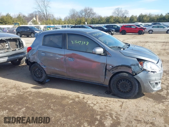 2019 Mitsubishi Mirage ES z VIN ML32A3HJ9KH012935, wystawiony jako IAAI lot #41527398 z przebiegiem 82 413 mil mil oraz . Historia ofert i sprzedaży dostępna na DreamBid. Obrazek 12.