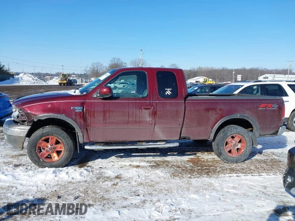 2003 Ford F-150 XL with VIN 1FTRX18L33NB00026, listed as a IAAI auction lot 41608554 with 161,877 mi miles. Bid and sale history available at carsss.com. Image 14.