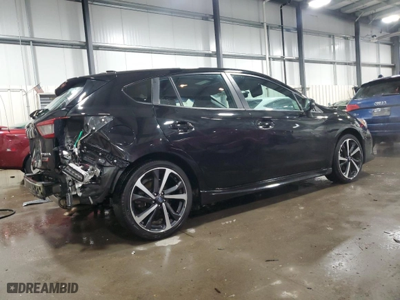 2023 Subaru Impreza Sport with VIN 4S3GTAM69P3700344, listed as a Copart auction lot 44818495 with 40,861 mi miles and Salvage Title. Bid and sale history available at carsss.com. Image 3.