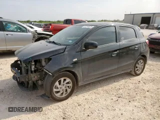 2021 Mitsubishi Mirage ES с VIN ML32AUHJXMH009762, выставлен на аукционе Copart как лот 57214675 с пробегом 49 333 миль миль и Списание • Salvage title. История ставок и продаж доступна на DreamBid. Изображение 1.