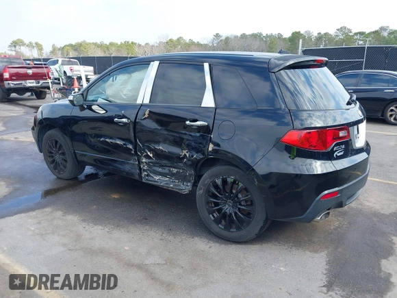 2012 Acura RDX with VIN 5J8TB2H23CA002592, listed as a IAAI auction lot 41501437 with 178,584 mi miles. Bid and sale history available at carsss.com. Image 3.