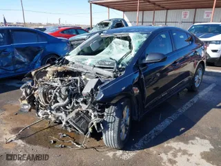 2020 Hyundai Elantra SEL with VIN 5NPD84LF2LH583521, listed as a IAAI auction lot 41742114 with 10,579 mi miles. Bid and sale history available at carsss.com. Image 2.