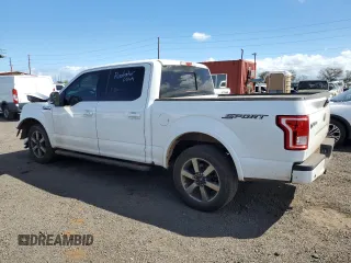2015 Ford F-150 XL with VIN 1FTEW1CFXFFC94975, listed as a Copart auction lot 46369515 with 88,890 mi miles and Salvage Title. Bid and sale history available at carsss.com. Image 2.