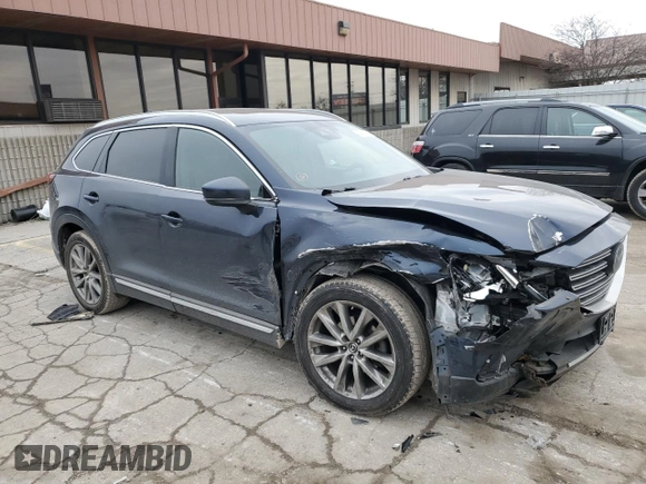 2019 Mazda CX-9 Grand Touring with VIN JM3TCBDY5K0307111, listed as a Copart auction lot 44165275 with 90,175 mi miles and Salvage Title. Bid and sale history available at carsss.com. Image 4.