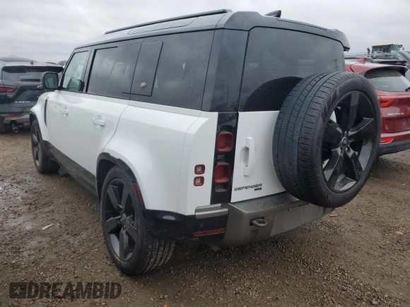 2021 Land Rover Defender with VIN SALE3ERU4M2053304, listed as a Copart auction lot 79035444 with 30,849 mi miles and Salvage title. Bid and sale history available at DreamBid. Image 2.