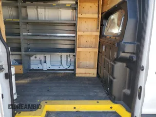 2021 Ford Transit Cargo with VIN 1FTBW3X83MKA40734, listed as a Copart auction lot 77427214 with Not Provided miles and Salvage Title. Bid and sale history available at carsss.com. Image 12.