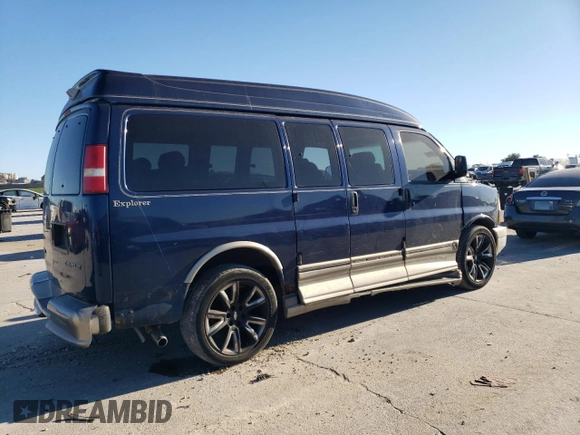 2003 Chevrolet Express Cargo YF7 Upfitter z VIN 1GBFG15T931206029, wystawiony jako Copart lot #81204824 z przebiegiem 102 834 mil mil oraz Szkoda całkowita • Salvage title. Historia ofert i sprzedaży dostępna na DreamBid. Obrazek 3.