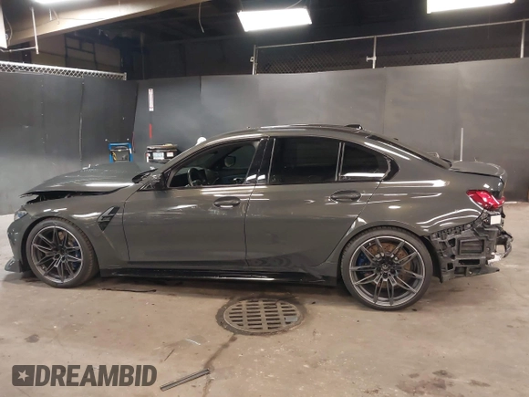 2023 BMW M3 Competition xDrive with VIN WBS43AY08PFP63435, listed as a IAAI auction lot 42136588 with 25,790 mi miles and . Bid and sale history available at DreamBid. Image 15.