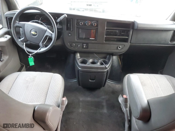 2014 Chevrolet Express Passenger LT with VIN 1GAZG1FG7E1182769, listed as a Copart auction lot 79478444 with 109,355 mi miles and Salvage Title. Bid and sale history available at carsss.com. Image 8.