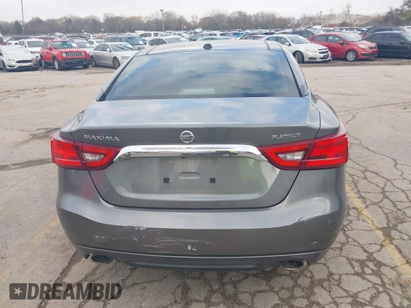 2017 Nissan Maxima S with VIN 1N4AA6AP1HC361740, listed as a IAAI auction lot 40868494 with 90,607 mi miles and . Bid and sale history available at DreamBid. Image 17.