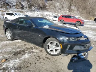2017 Chevrolet Camaro 2LT with VIN 1G1FD3DX6H0120378, listed as a Copart auction lot 89099855 with 80,884 mi miles and Salvage Title. Bid and sale history available at carsss.com. Image 4.